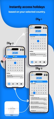 Calendar 2026 & Widgets Screenshot 2 of 5