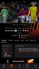 UEFA Europa League Official screenshot
