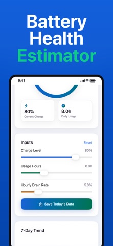 Battery Health Estimator screenshot