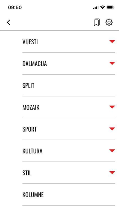 Slobodna Dalmacija Screenshot