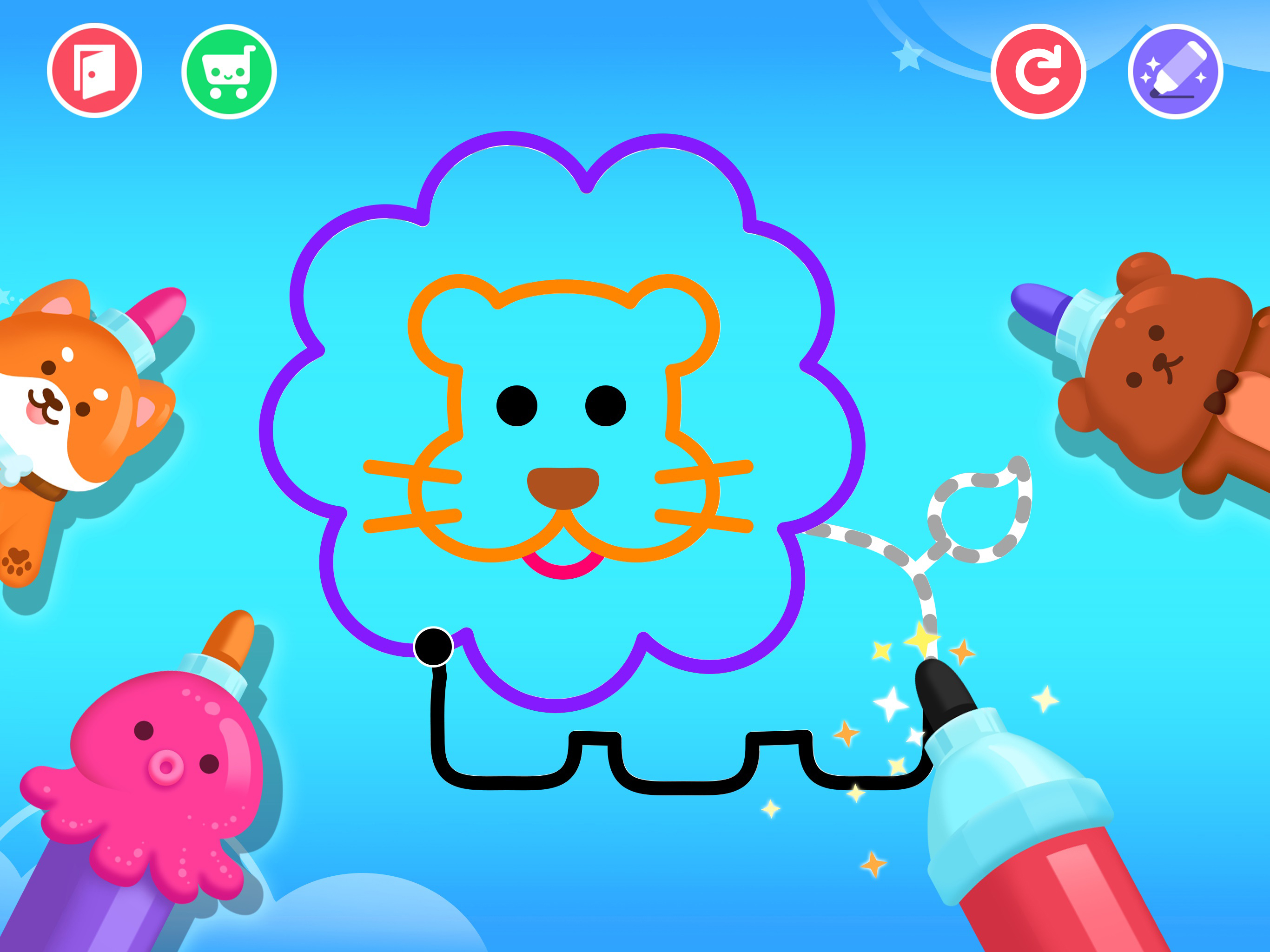 Coloring Games for kids 2~6 screenshot 20