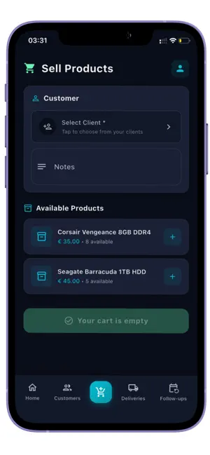 Distribo screenshot 2