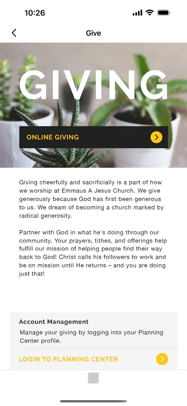 Screenshot #3 pour Emmaus | A Jesus Church