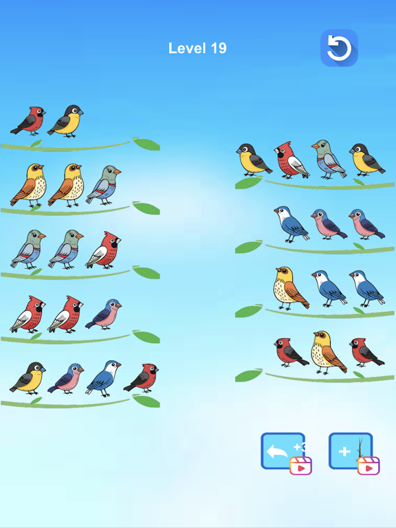 Screenshot #4 pour Bird Sort Funny