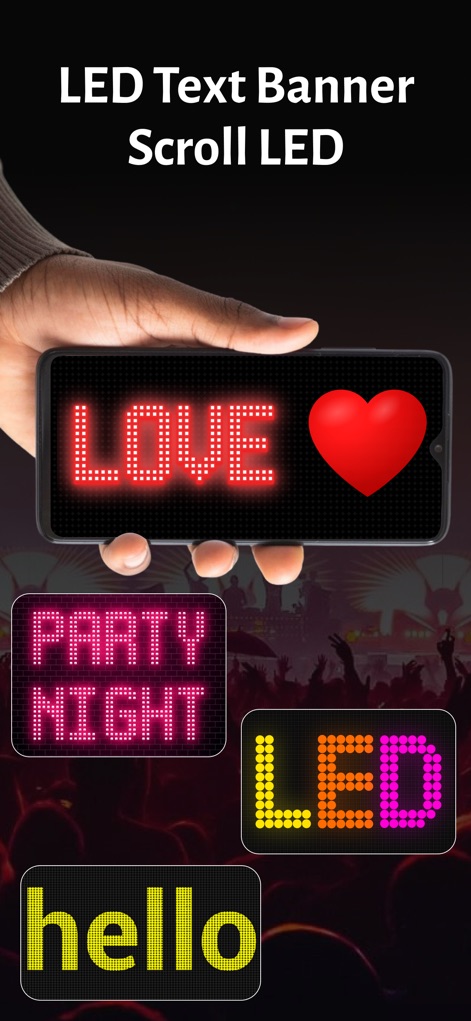 LED Text Banner : Scroll LED - Productivity App | MWM