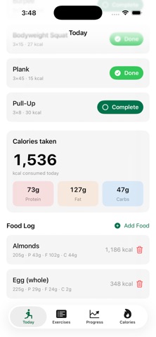 CaliStrong Pro iPhone screenshot