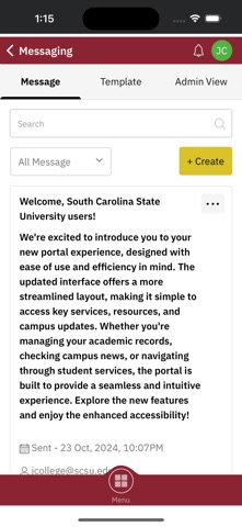 MyBulldog App screenshot
