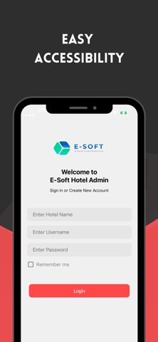 E-Soft Hotel Guest Admin screenshot