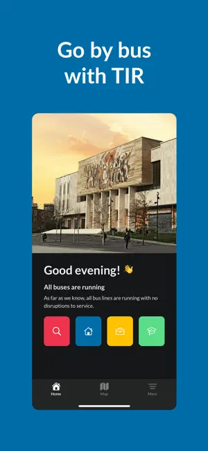 TIR – Travel by bus screenshot 1