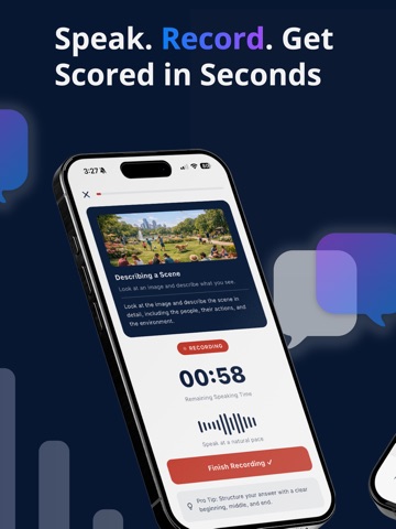 CELPIP Speaking AI: Test Prep iPad screenshot