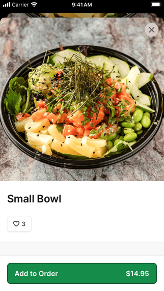 PokeCity Greenwood Village iPhone screenshot 3 - Food & Drink app