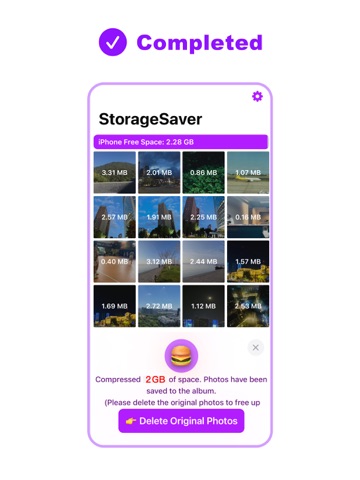 StorageSaver - Compress Photos iPad screenshot