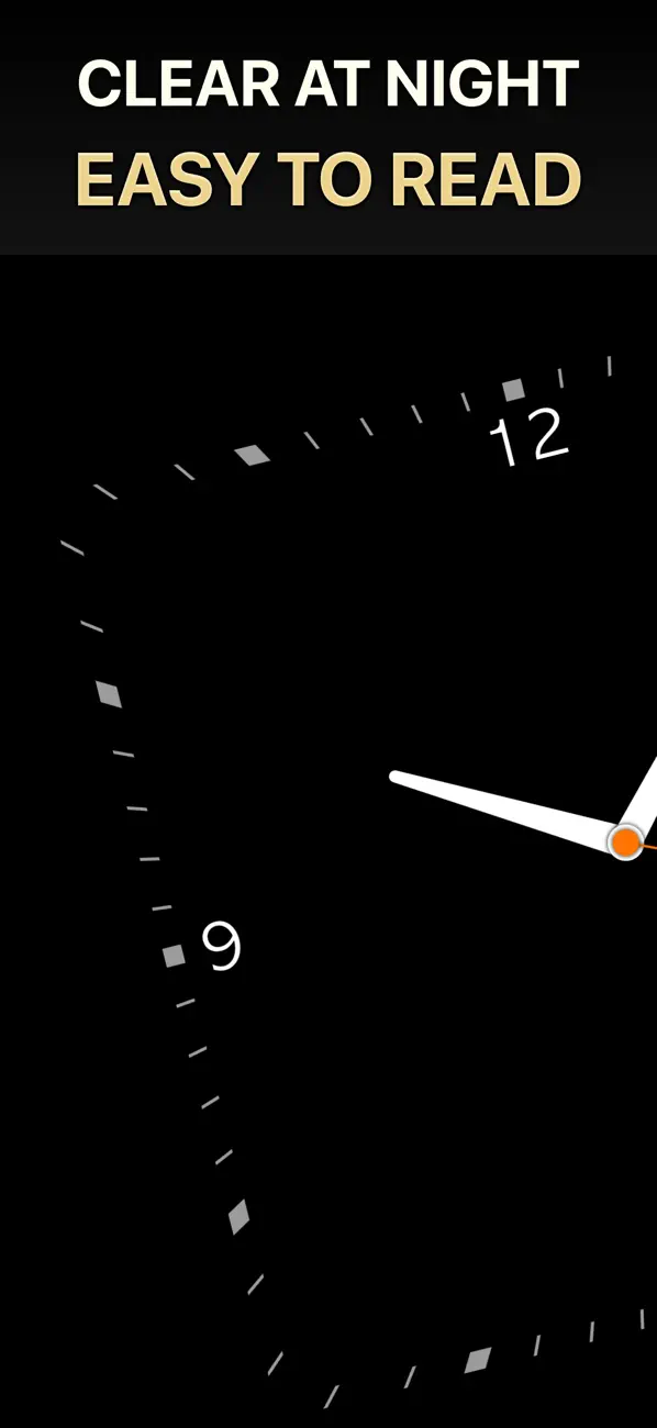 Screenshot #2 pour Dock Clock HD: Desk & StandBy