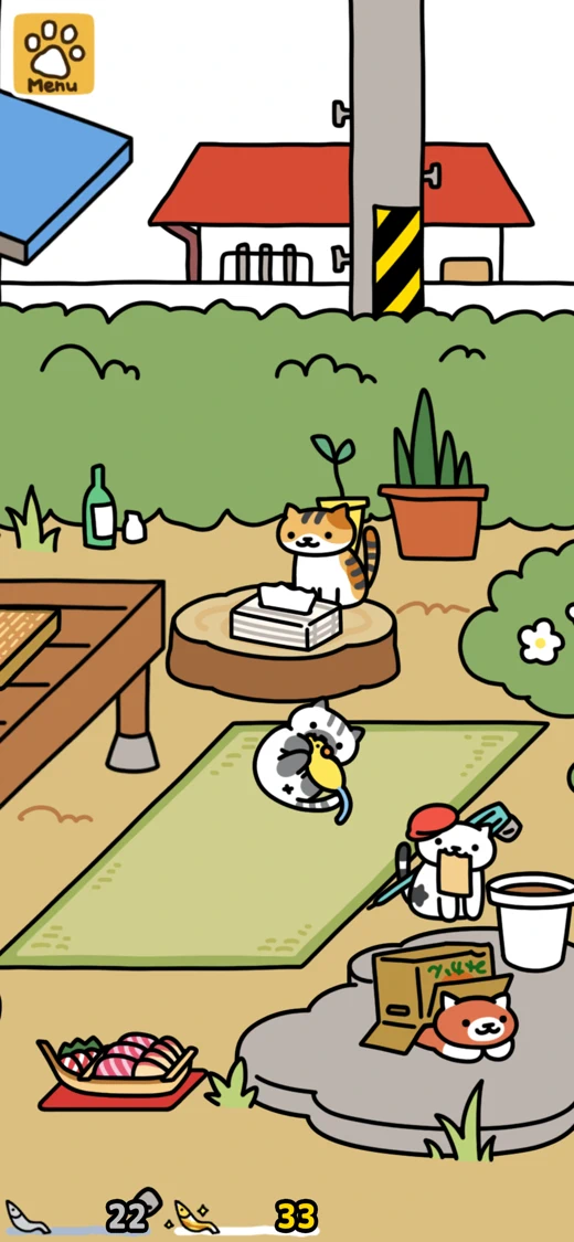 Neko Atsume 2 screenshot 4