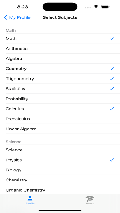 Screenshot 3 of find me a tutor App