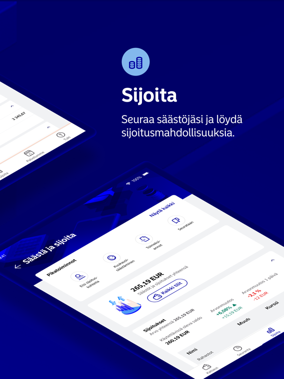 Screenshot #6 pour Nordea Mobile - Suomi