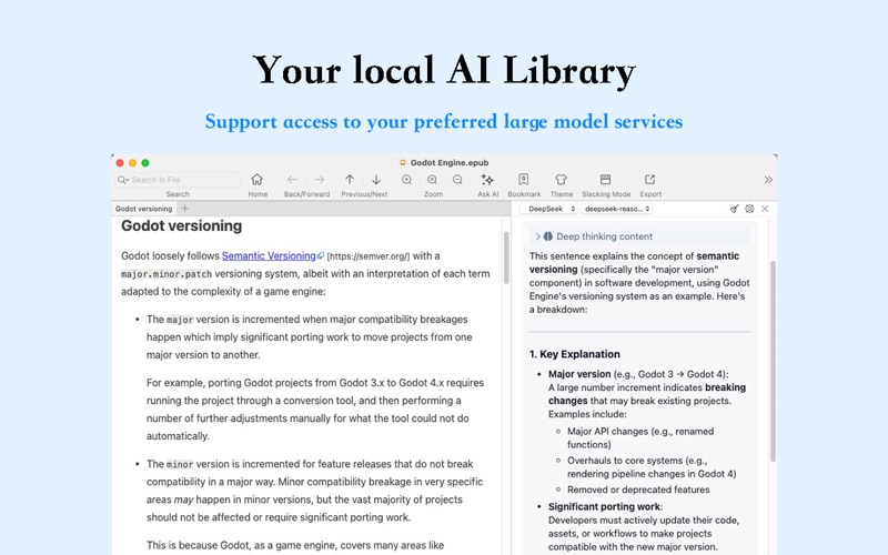 Screenshot #2 pour OmniReader Pro - AI Reader