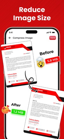 PDF Compressor－Compress PDF iPhone screenshot
