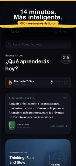 Captura de pantalla de Briefly: Resúmenes De Libros en iPhone 1