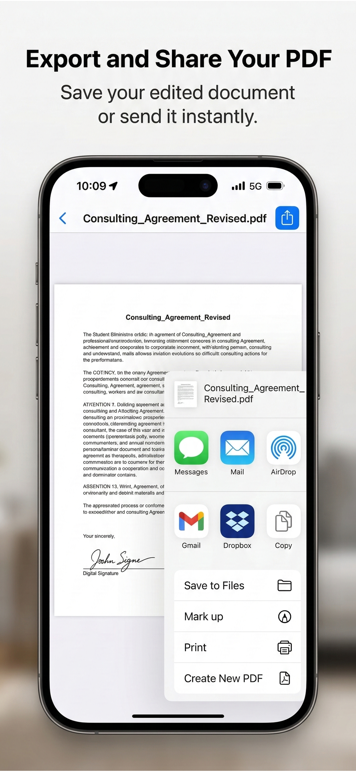 PDF Fill & Sign Editor screenshot 3