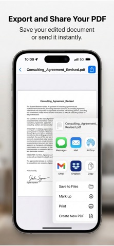PDF Fill & Sign Editor Screenshot 3 of 4