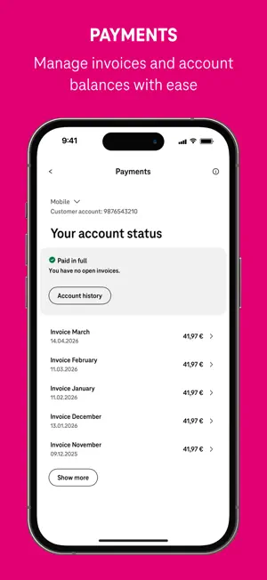 MeinMagenta: Mobile & Internet screenshot 6