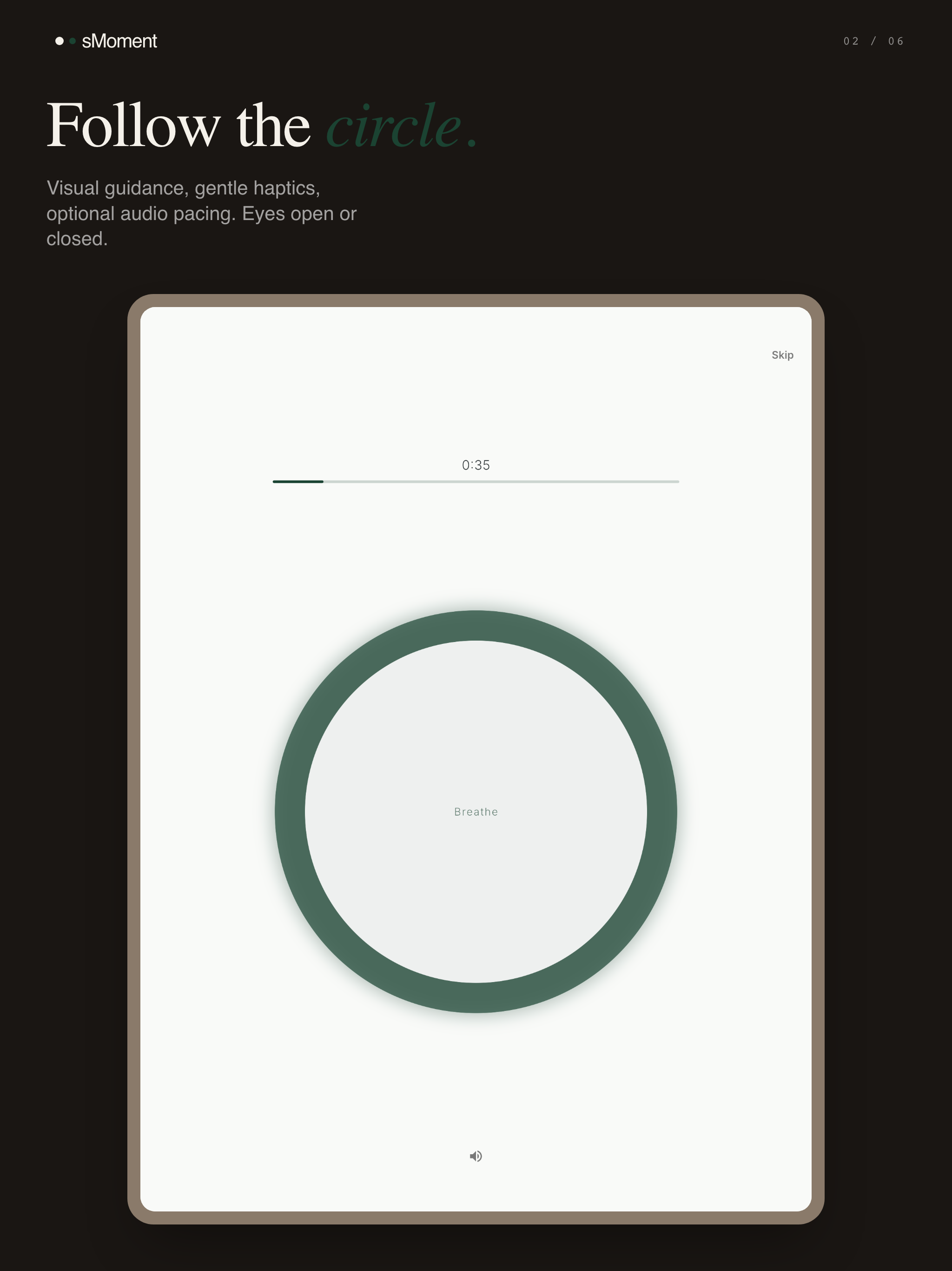 sMoment - Breathing Exercises screenshot 8