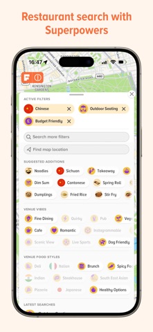 FoodStyles – The Meal Finder screenshot
