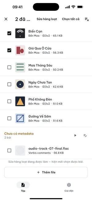 SynqTag - Edit Song's Metadata screenshot 4