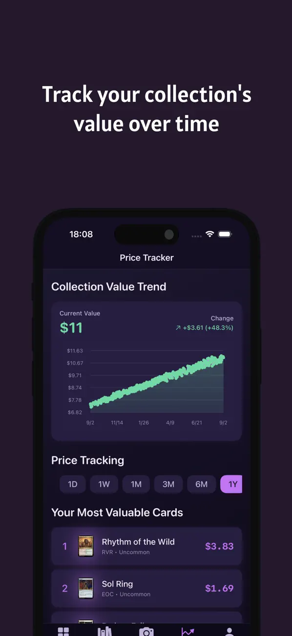 #3. MTG: Deck Builder & Scanner (iOS) Oleh: Tulin Gokalp