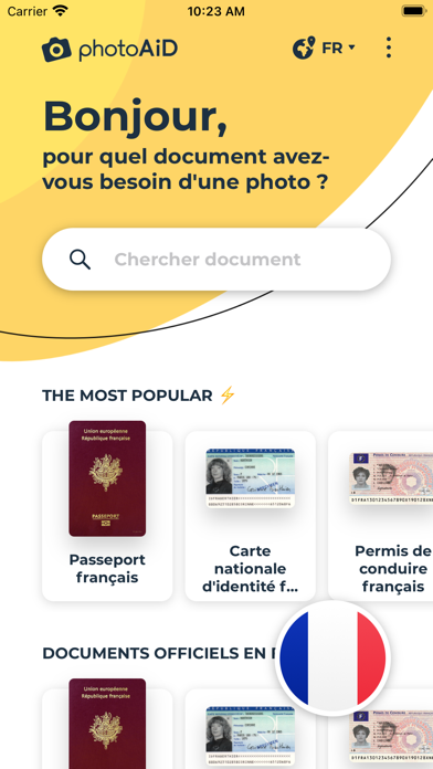 Screenshot #1 pour Photo identité - PhotoAiD
