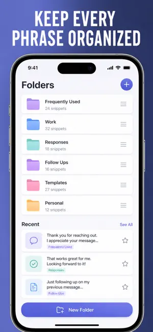 Clipboard Keyboard Snippets screenshot 4