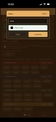 Mystery Clues Track Sheet screenshot 5