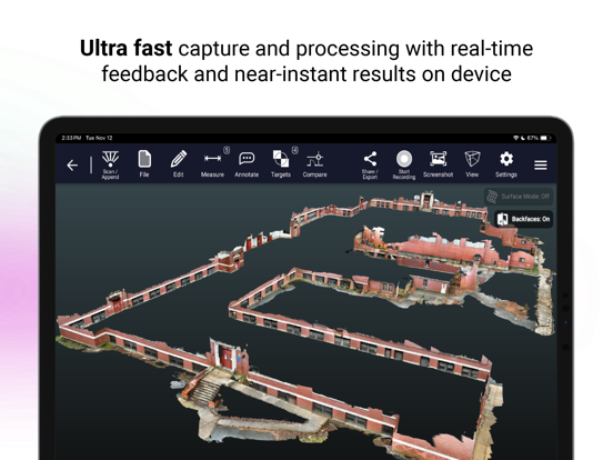 Dot3D - LiDAR 3D Scanning iPad screenshot 9 - Photo & Video app