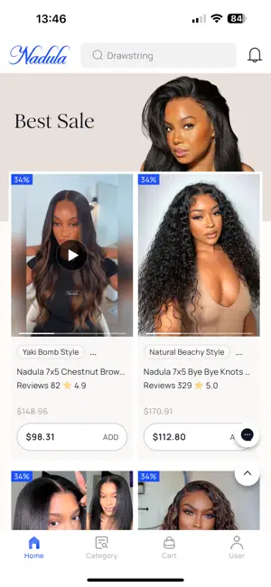 Nadula Wig screenshot 3