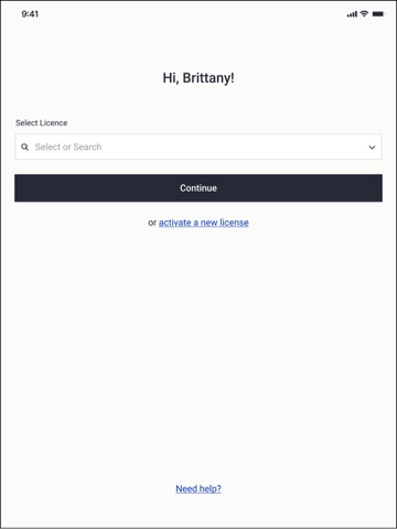 Eventscribe Lead Capture iPad screenshot