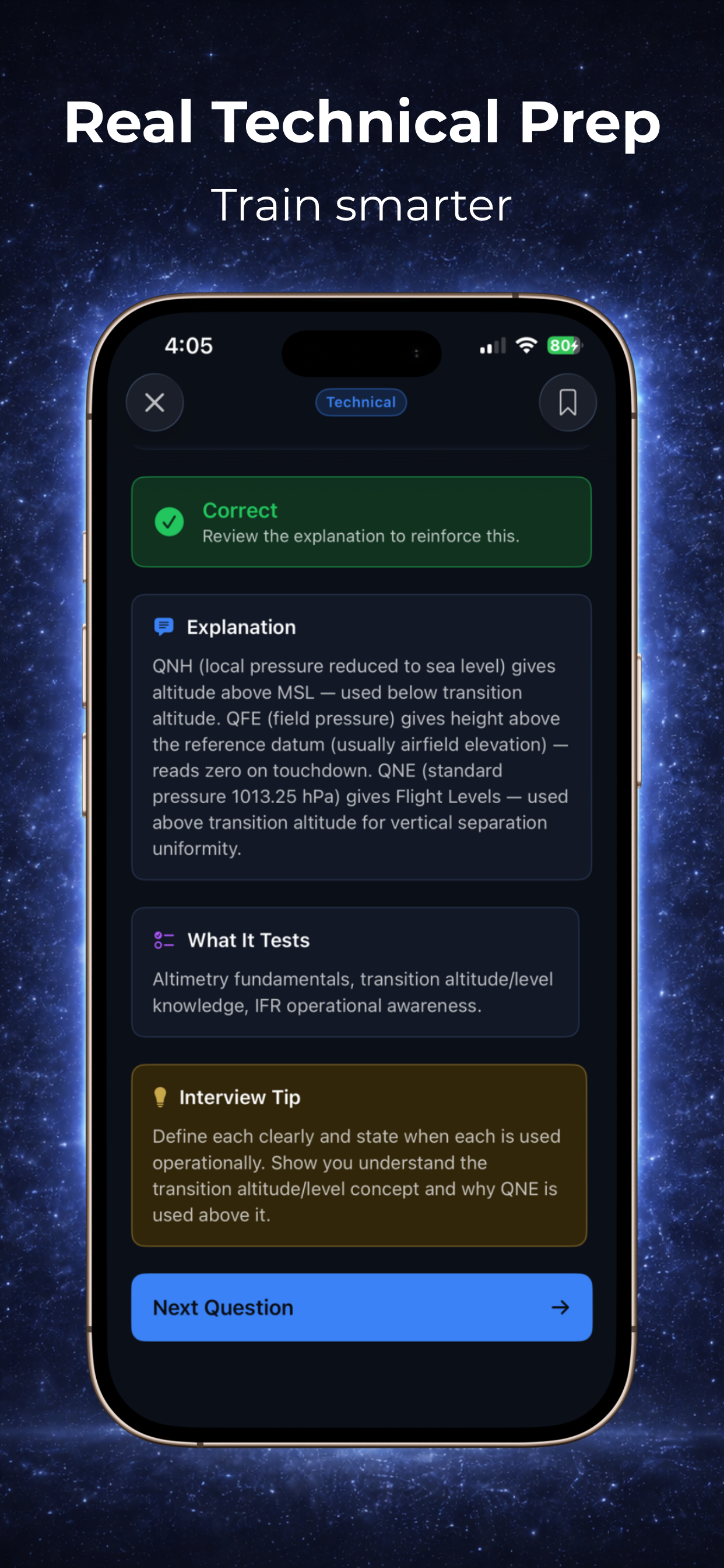 AviateReady: Pilot Interview screenshot 3