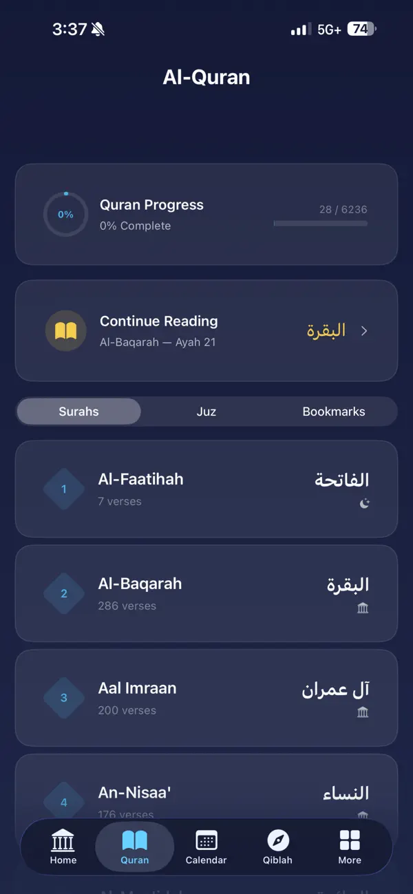 #3. One Islam (iOS) โดย: Leonardo Lawrence