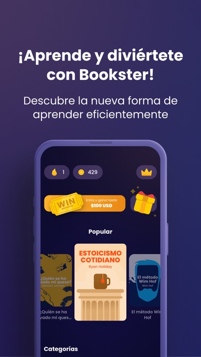 Bookster: Books in 15 Minutes Screenshot