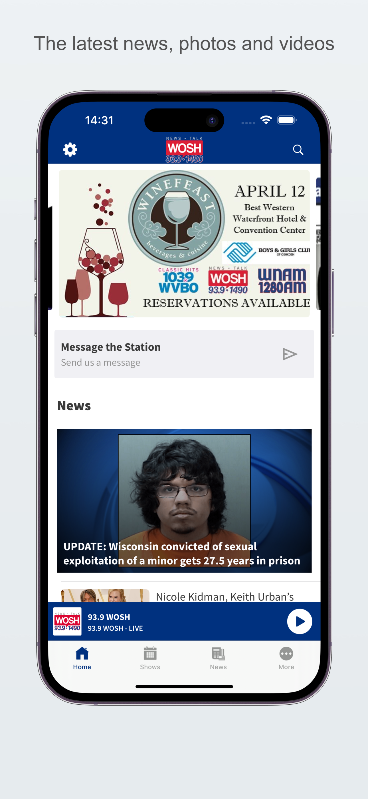 NewsTalk 93.9/1490 WOSH