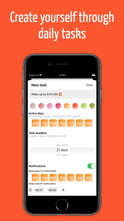 Habit Tracker - Targets