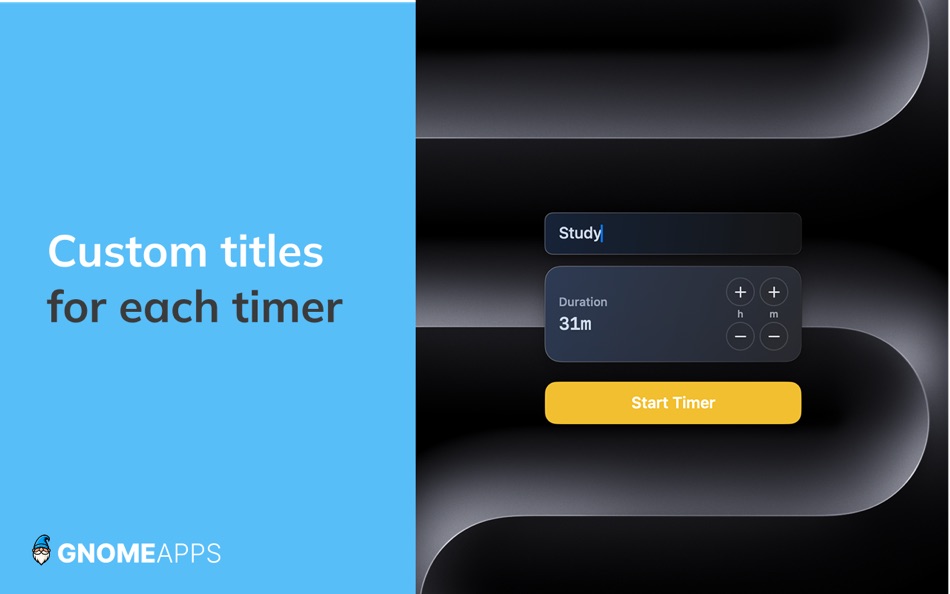 #2. Liquid Timer (macOS) 由: Sreehari Sreekantan Nair