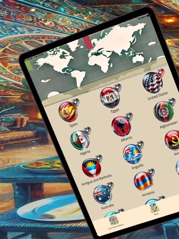 Taste Atlas iPad screenshot 1