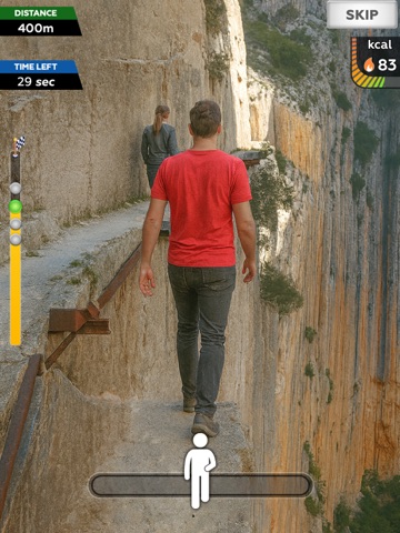 Walking Simulator Fitness Game iPad screenshot