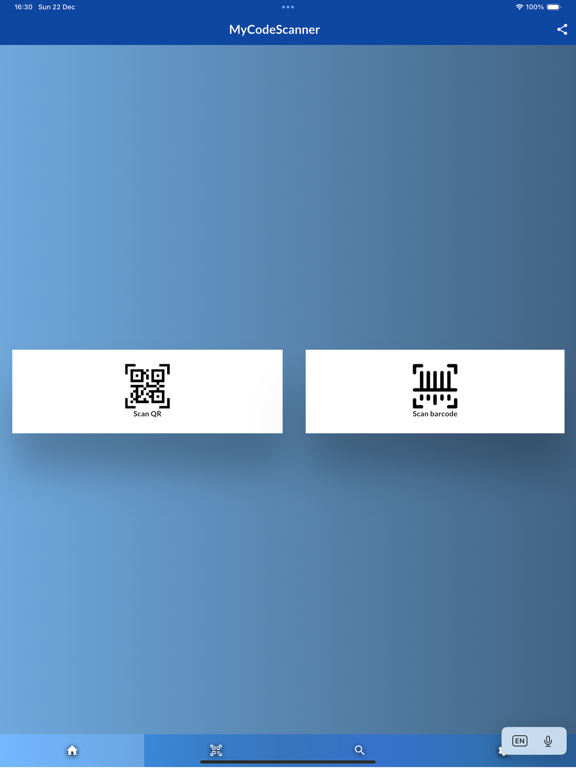 Screenshot #5 pour MyCodeScanner