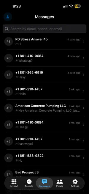 Symbo Sales Dialer screenshot 3