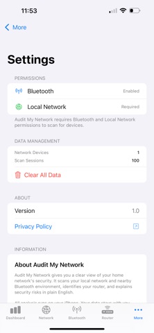 Audit My Network screenshot