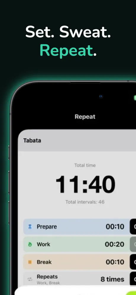 Timer for Workouts - Repeat screenshot 3