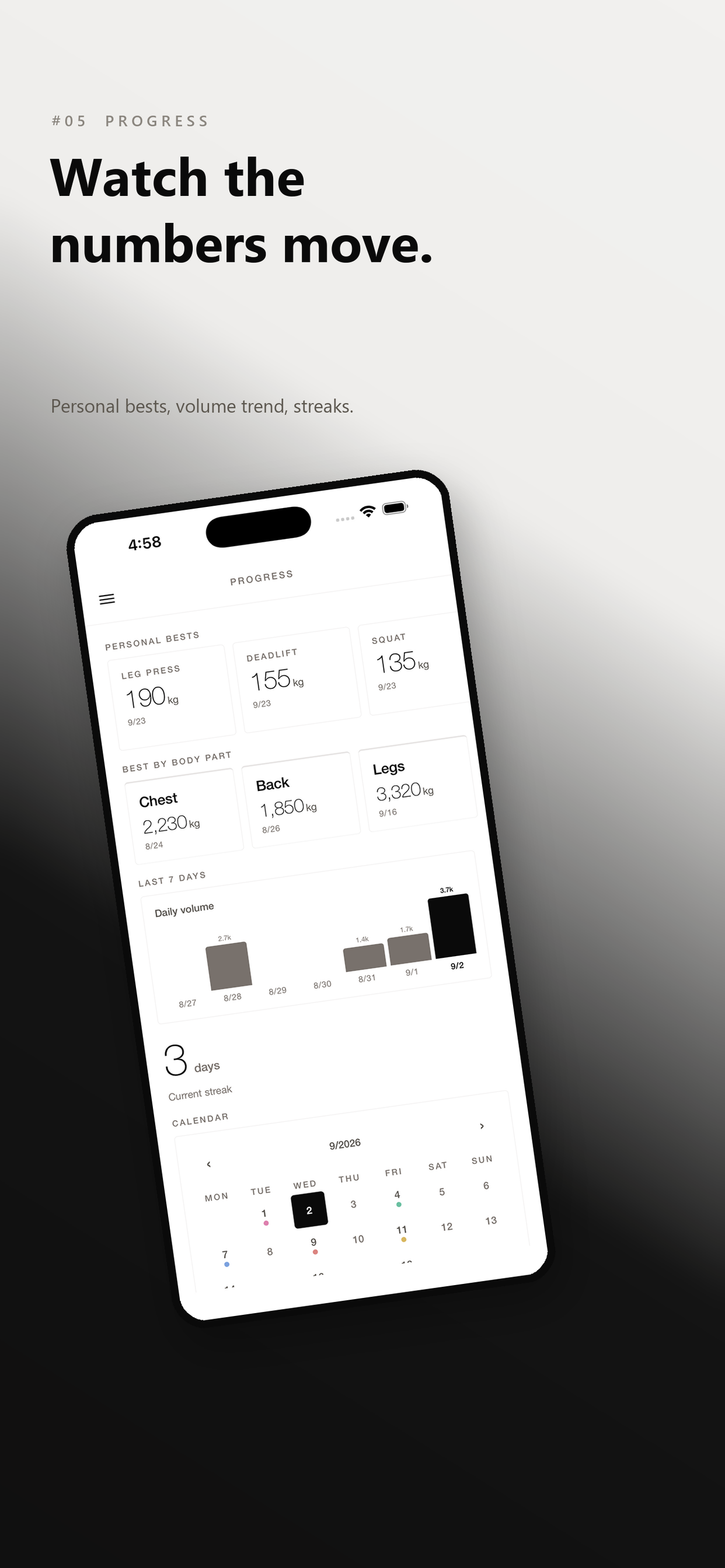FORGE Workout Log & Gym Log screenshot 6