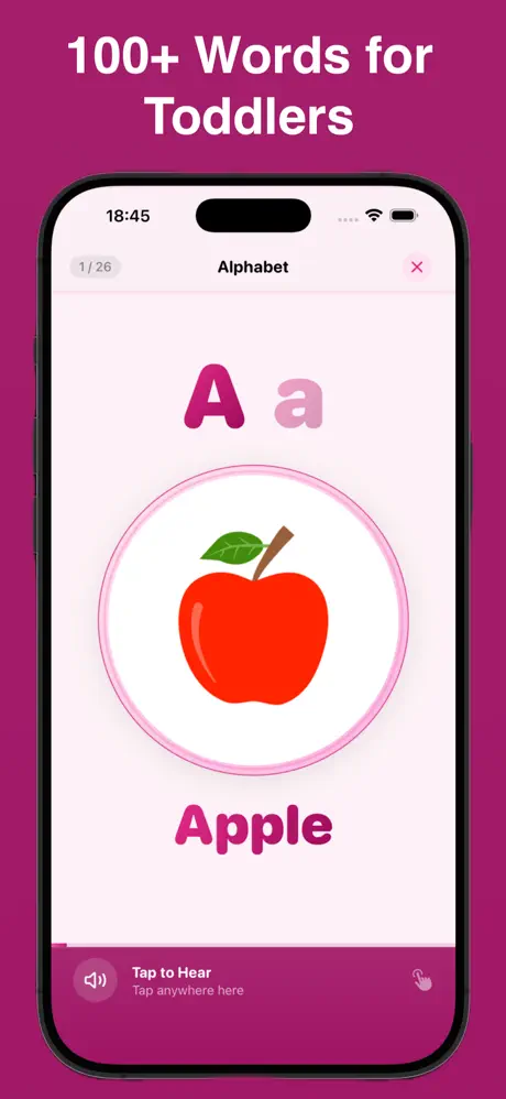 Kids Learning: ABC & Numbers 儿童学习字母和数字应用截图